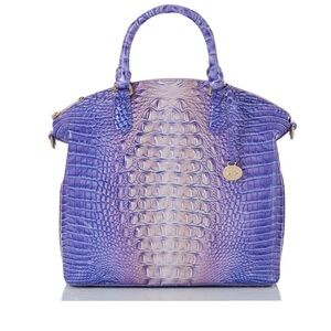 Brahmin Large Duxbury with matching wallet in Very Peri Ombre Melbourne.